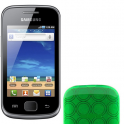 Funda Silicona Gel Samsung Galaxy Gio s5660 Verde