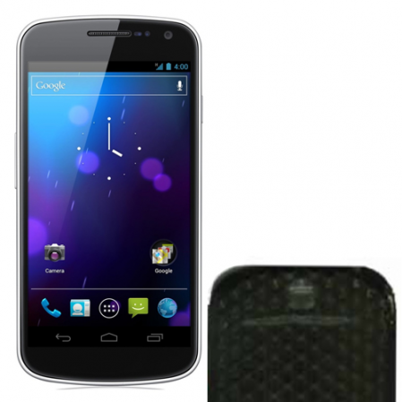 Funda Silicona Gel Samsung Galaxy Nexus i9250 Negro