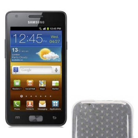Funda Silicona Gel Samsung Galaxy R i9103 Transparente