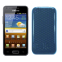 Funda Silicona Gel Samsung Galaxy S Advance i9070 Celeste
