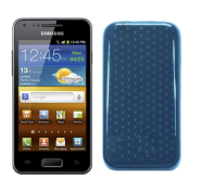 Funda Silicona Gel Samsung Galaxy S Advance i9070 Celeste