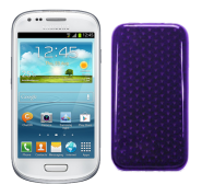 Funda Silicona Gel Samsung Galaxy S3 Mini i8190 Morada