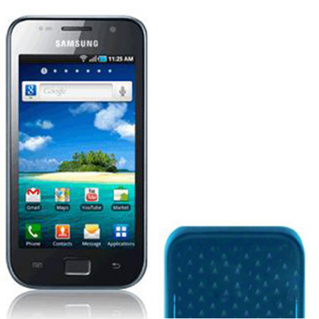 Funda Silicona Gel Samsung Galaxy SL i9003 Celeste