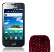 Funda Silicona Gel Samsung Galaxy SL i9003 Rojo