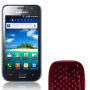 Funda Silicona Gel Samsung Galaxy SL i9003 Rojo