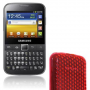 Funda Silicona Gel Samsung Galaxy Y Pro B5510 Rojo