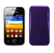Funda Silicona Gel Samsung Galaxy Y S5360 Morada