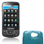 Funda Silicona Gel Samsung i8150 Galaxy W Azul
