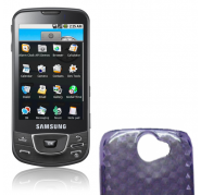 Funda Silicona Gel Samsung i8150 Galaxy W Morado