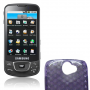 Funda Silicona Gel Samsung i8150 Galaxy W Morado