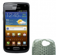 Funda Silicona Gel Samsung i8150 Galaxy W Transp.