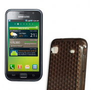 Funda Silicona Gel Samsung i9000 / i9001 Galaxy Negra