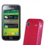 Funda Silicona Gel Samsung i9000 / i9001 Galaxy Rosa