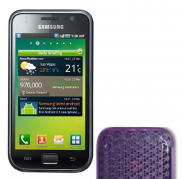 Funda Silicona Gel Samsung i9000 / i9001 Morada