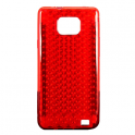 Funda Silicona Gel Samsung i9100,i9101 S2 Rojo