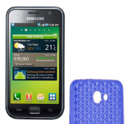 Funda Silicona Gel Samsung i9103 Azul Semirrigida
