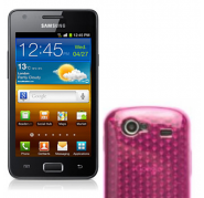 Funda Silicona Gel Samsung i9103 Rosa Semirrigida