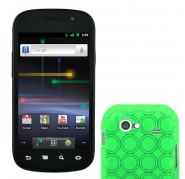 Silicone Gel Case Samsung Nexus S i9020 Green