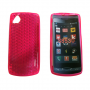 Funda Silicona Gel Samsung S8530 Rosa Semirrigida