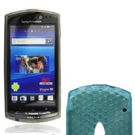 Funda Silicona Gel Sony Neo/Neo V Mt15i/Mt11i Azul