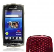 Funda Silicona Gel Sony Neo/Neo V Mt15i/Mt11i Rojo