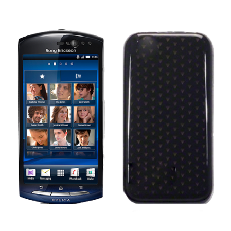 Funda Silicona Gel Sony Neo/Neo V Mt15i/Mt11i Negro