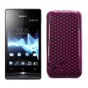 Funda Silicona Gel Sony Xperia Miro ST23i Rosa