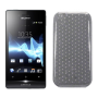 Funda Silicona Gel Sony Xperia Miro ST23i Transparente