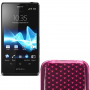 Funda Silicona Gel Sony Xperia T LT30P Rosa