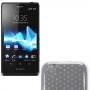 Funda Silicona Gel Sony Xperia T LT30P Transparente