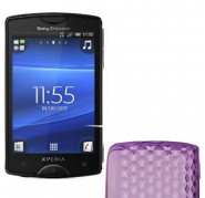 Funda Silicona Gel Sonye. Xperia Mini ST15i Morado