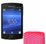 Funda Silicona Gel Sonye. Xperia Mini ST15i Rosa