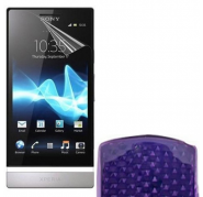 Funda Silicona Gel Sonye. Xperia P (LT22i) Morado