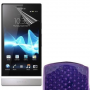 Funda Silicona Gel Sonye. Xperia P (LT22i) Morado