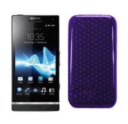 Funda Silicona Gel Sonye. Xperia S (LT26i) Morada
