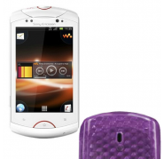 Funda Silicona Gel Sonyericsson Xperia Live Wt19i Morado