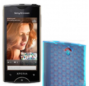 Silicone Gel Case Sonye xperia Ray st18i Blue