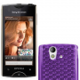 Funda Silicona Gel Sonyericsson Xperia Ray st18i Morada