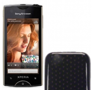 Funda Silicona Gel Sonyericsson Xperia Ray st18i Negra