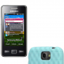 Funda Silicona Gel Water Cube Samsung N7100 Celeste