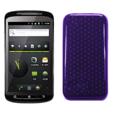 Funda Silicona Gel Zte/Montecarlo Skate V960 Morada