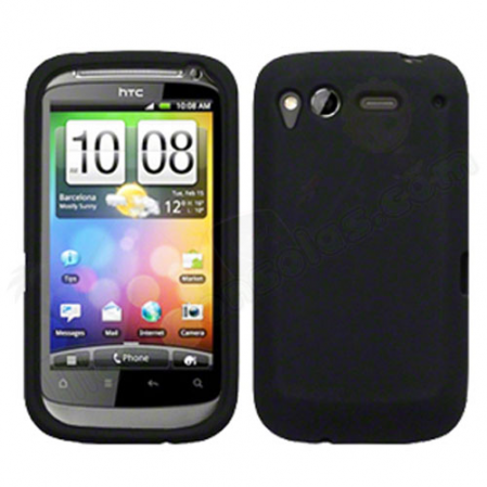 Funda Silicona HTC Desire S G12 Negra