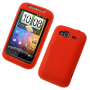 Funda Silicona HTC WildFire S G13 Roja