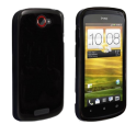 Funda Silicona Lisa Htc One S Z520e Negra