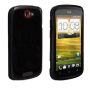 Funda Silicona Lisa Htc One S Z520e Negra