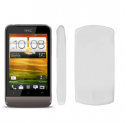 Case Silicone Flat Htc One V (G24) White Case Silicone Flat Htc One V (G24) White