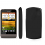 Funda Silicona Lisa Htc One V (G24) Negra