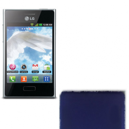 Funda Silicona Lisa LG Optimus L7 P700 Morado