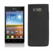 Case Silicone Flat LG Optimus L7 P700 Black Case Silicone Flat LG Optimus L7 P700 Black