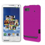 Funda Silicona Lisa Motorola Motoluxe XT615 Morado
